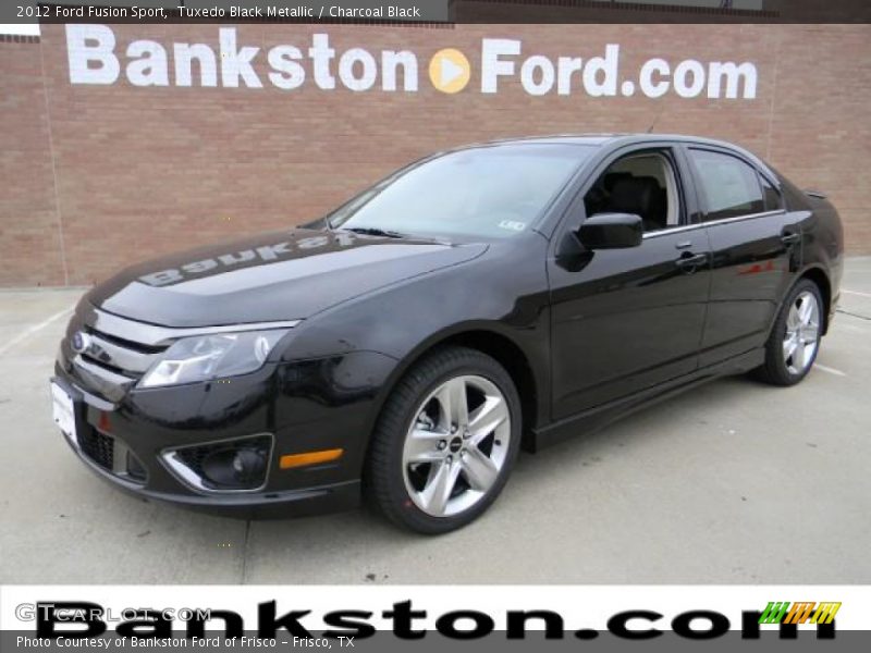 Tuxedo Black Metallic / Charcoal Black 2012 Ford Fusion Sport