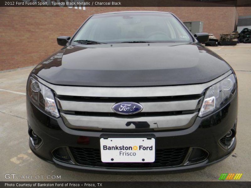 Tuxedo Black Metallic / Charcoal Black 2012 Ford Fusion Sport