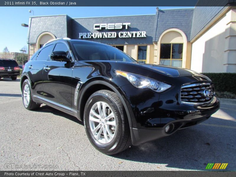 Black Obsidian / Java 2011 Infiniti FX 35