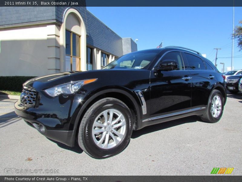 Black Obsidian / Java 2011 Infiniti FX 35