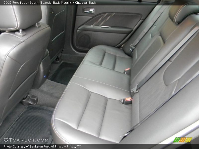  2012 Fusion Sport Charcoal Black Interior