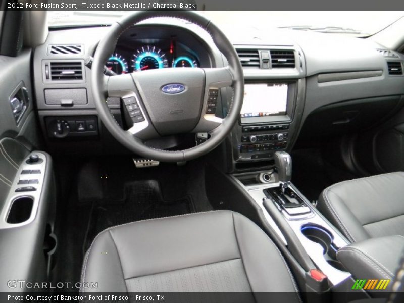  2012 Fusion Sport Charcoal Black Interior