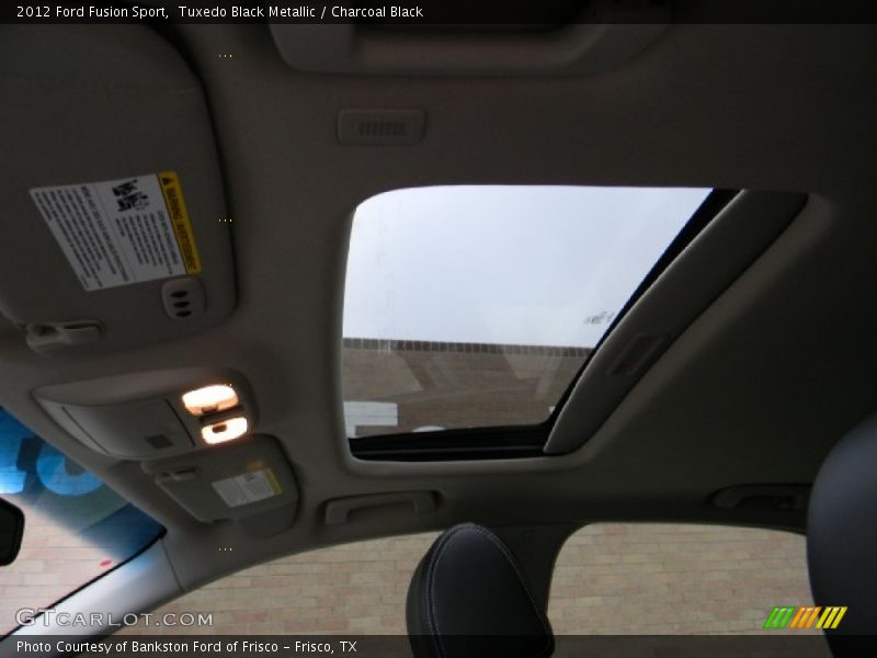Tuxedo Black Metallic / Charcoal Black 2012 Ford Fusion Sport