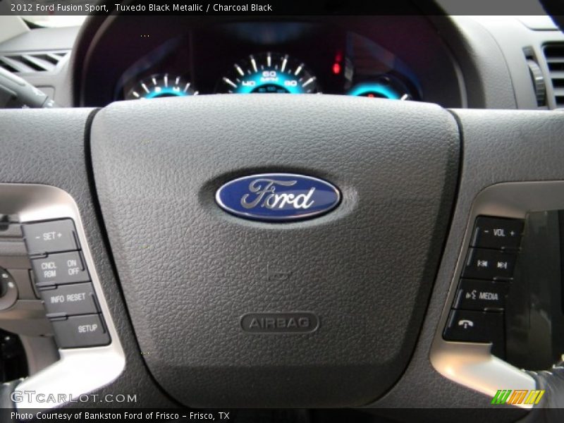 Tuxedo Black Metallic / Charcoal Black 2012 Ford Fusion Sport
