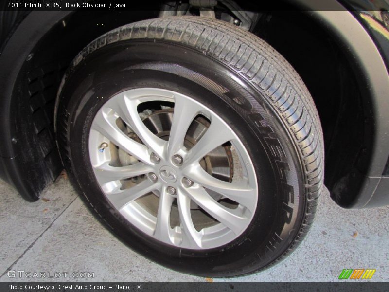 Black Obsidian / Java 2011 Infiniti FX 35