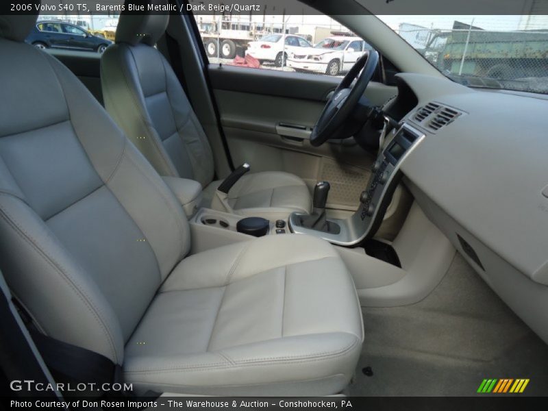 Barents Blue Metallic / Dark Beige/Quartz 2006 Volvo S40 T5
