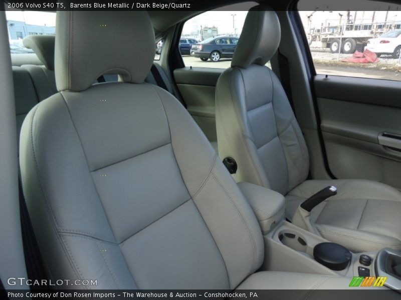 Barents Blue Metallic / Dark Beige/Quartz 2006 Volvo S40 T5