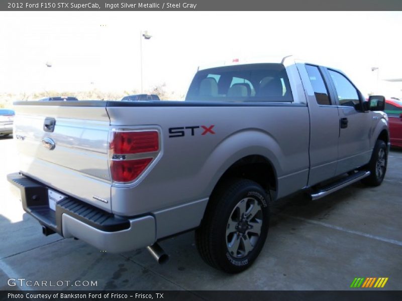 Ingot Silver Metallic / Steel Gray 2012 Ford F150 STX SuperCab