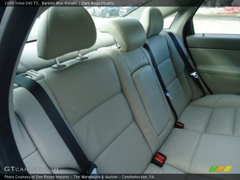 Barents Blue Metallic / Dark Beige/Quartz 2006 Volvo S40 T5
