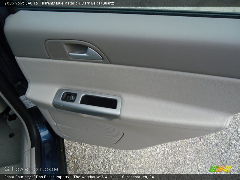 Barents Blue Metallic / Dark Beige/Quartz 2006 Volvo S40 T5