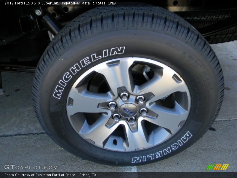 Ingot Silver Metallic / Steel Gray 2012 Ford F150 STX SuperCab