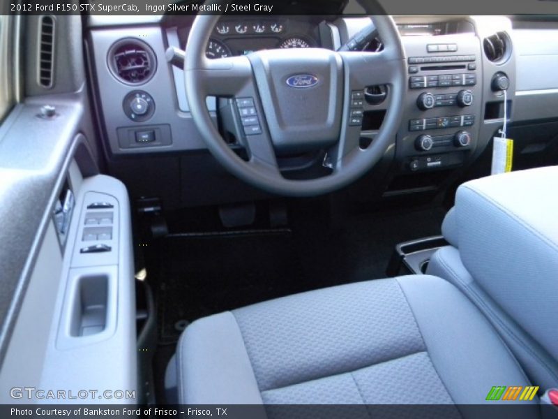 Ingot Silver Metallic / Steel Gray 2012 Ford F150 STX SuperCab