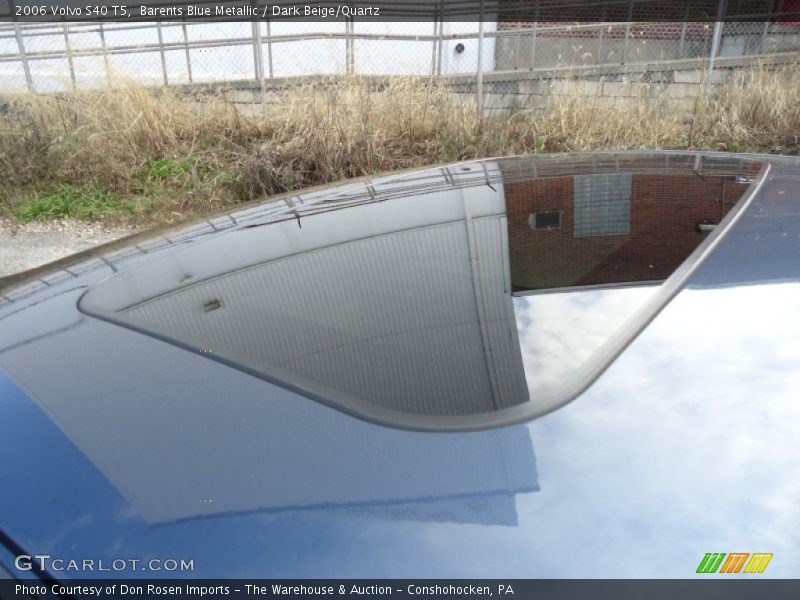 Barents Blue Metallic / Dark Beige/Quartz 2006 Volvo S40 T5