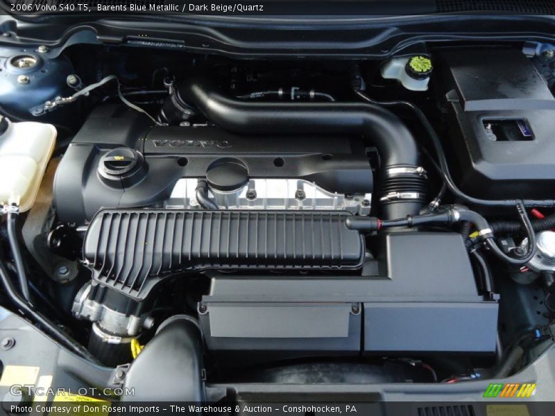 Barents Blue Metallic / Dark Beige/Quartz 2006 Volvo S40 T5