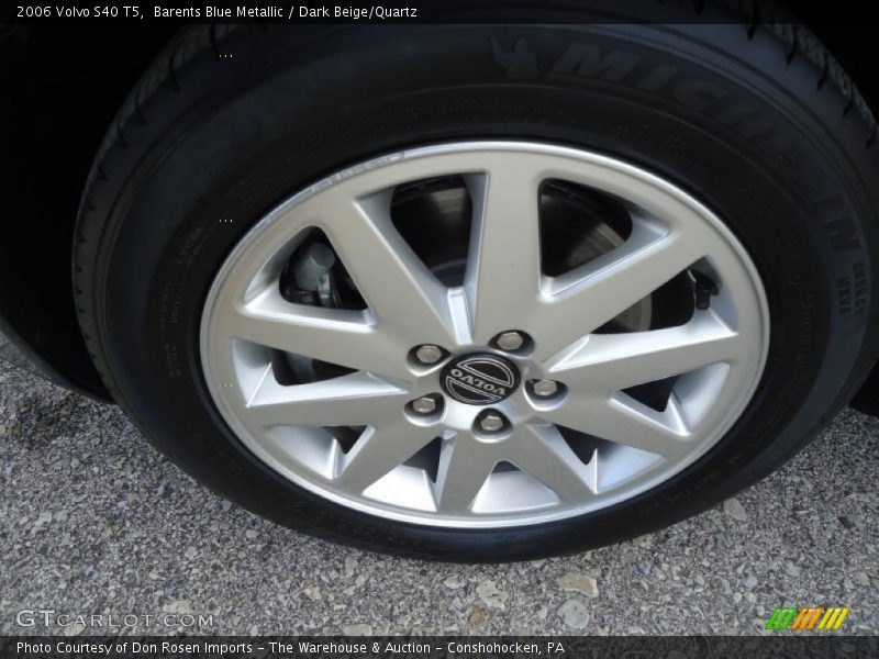 Barents Blue Metallic / Dark Beige/Quartz 2006 Volvo S40 T5