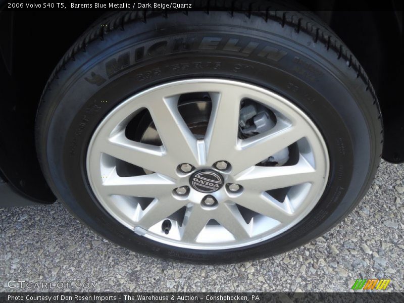 Barents Blue Metallic / Dark Beige/Quartz 2006 Volvo S40 T5