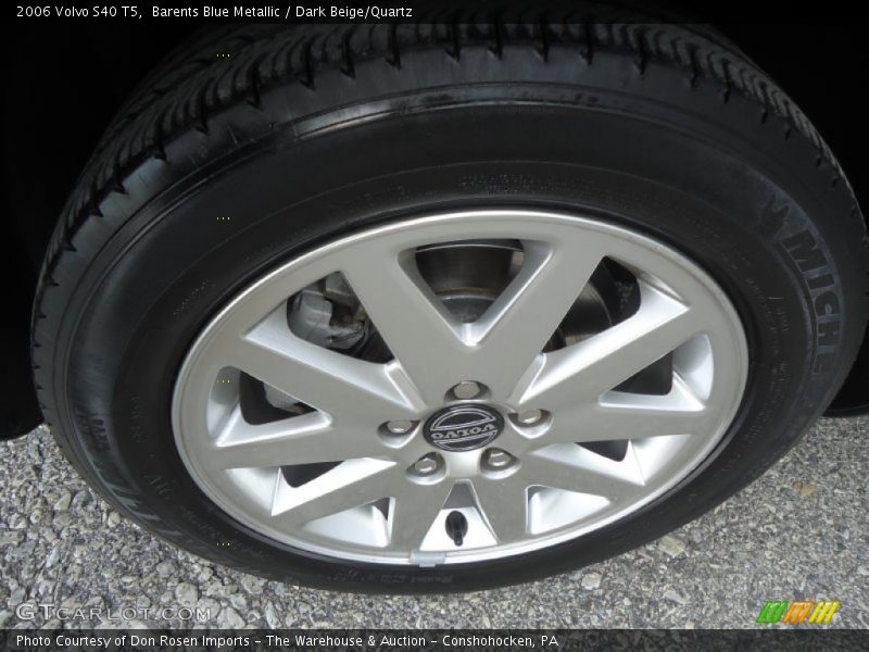 Barents Blue Metallic / Dark Beige/Quartz 2006 Volvo S40 T5