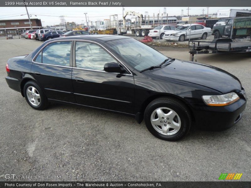 Flamenco Black Pearl / Ivory 1999 Honda Accord EX V6 Sedan