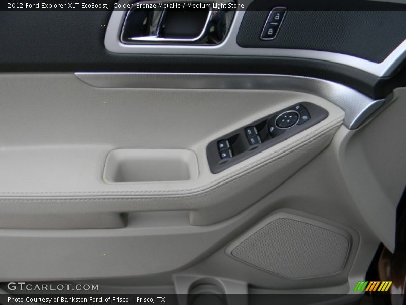 Golden Bronze Metallic / Medium Light Stone 2012 Ford Explorer XLT EcoBoost