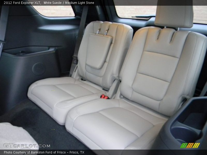 White Suede / Medium Light Stone 2012 Ford Explorer XLT