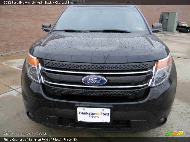 Black / Charcoal Black 2012 Ford Explorer Limited