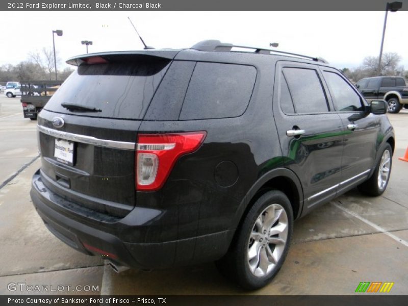 Black / Charcoal Black 2012 Ford Explorer Limited