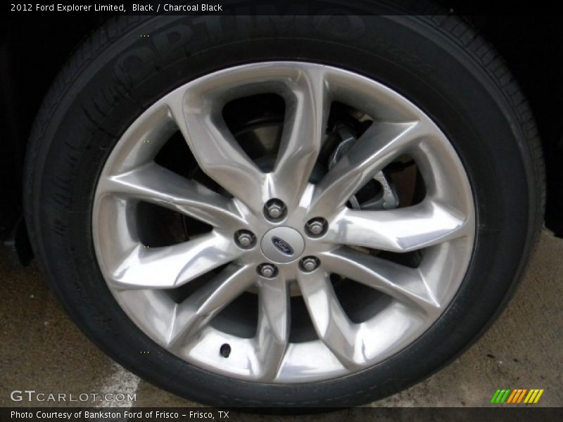 Black / Charcoal Black 2012 Ford Explorer Limited