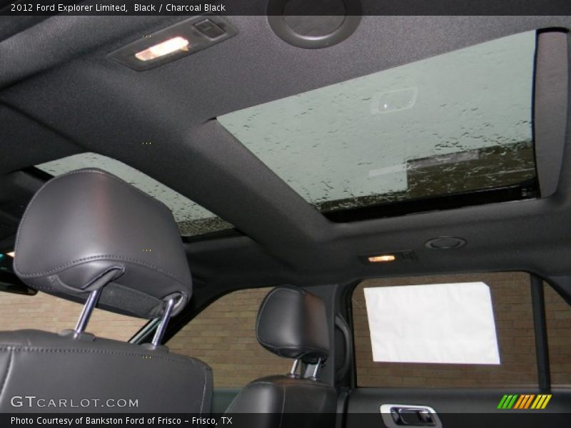 Black / Charcoal Black 2012 Ford Explorer Limited