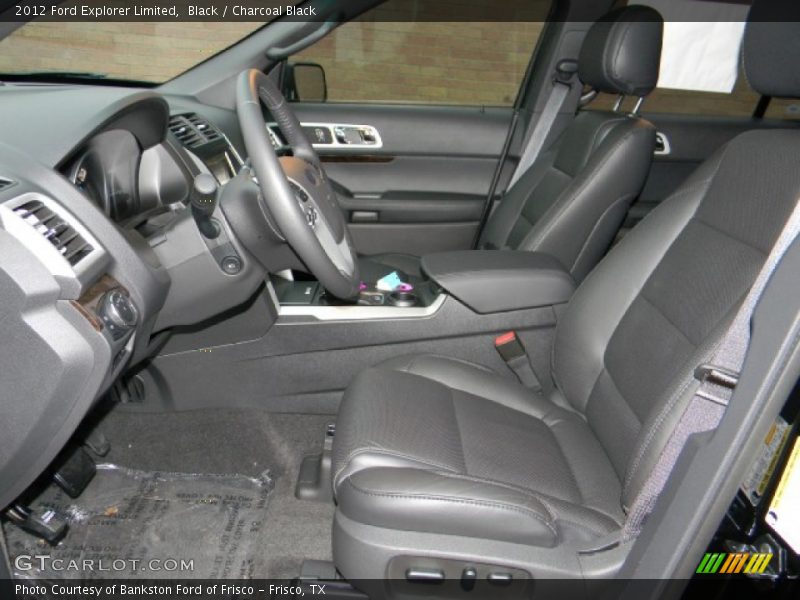 Black / Charcoal Black 2012 Ford Explorer Limited