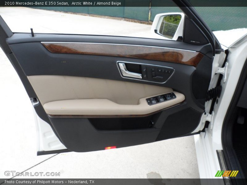 Arctic White / Almond Beige 2010 Mercedes-Benz E 350 Sedan