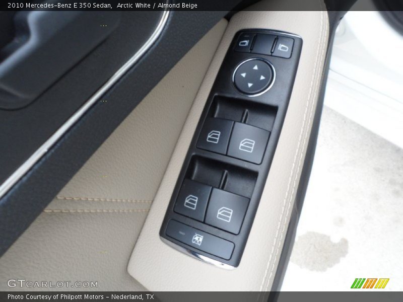 Arctic White / Almond Beige 2010 Mercedes-Benz E 350 Sedan