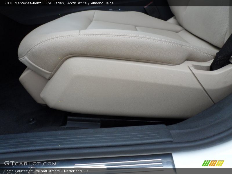 Arctic White / Almond Beige 2010 Mercedes-Benz E 350 Sedan