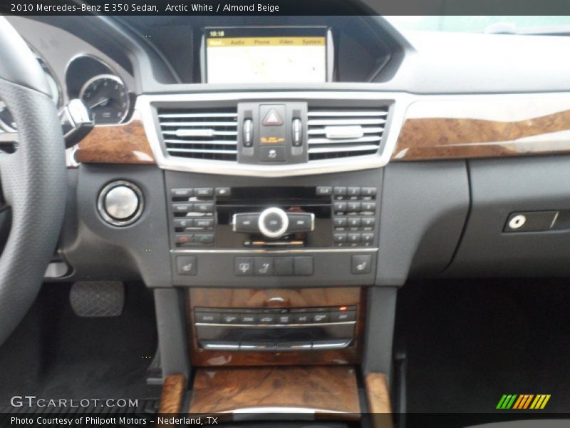 Arctic White / Almond Beige 2010 Mercedes-Benz E 350 Sedan
