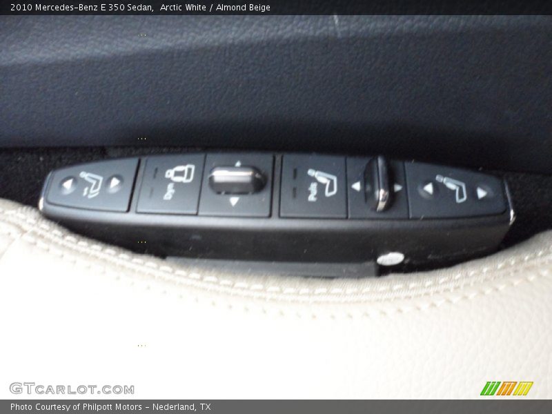 Arctic White / Almond Beige 2010 Mercedes-Benz E 350 Sedan