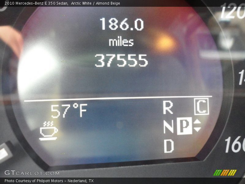 Arctic White / Almond Beige 2010 Mercedes-Benz E 350 Sedan