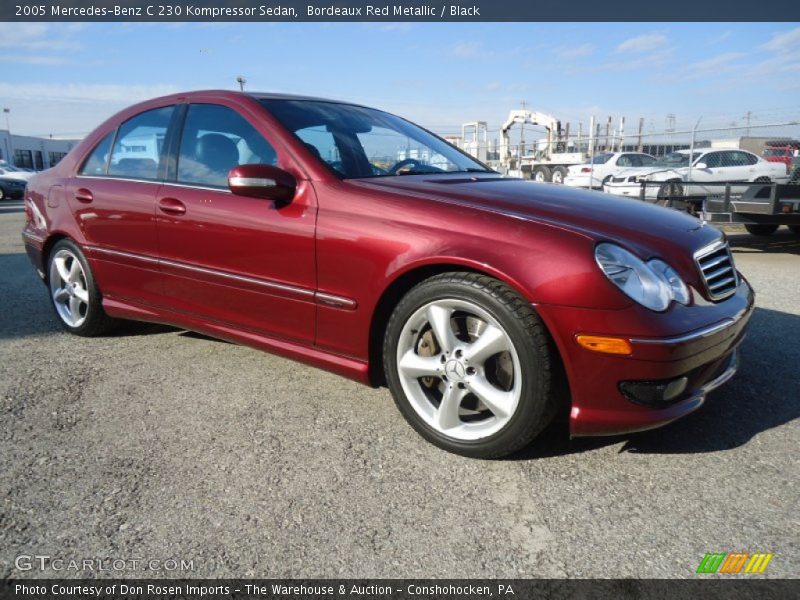 Front 3/4 View of 2005 C 230 Kompressor Sedan