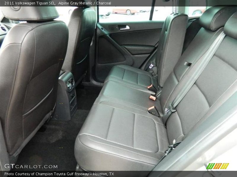  2011 Tiguan SEL Charcoal Interior