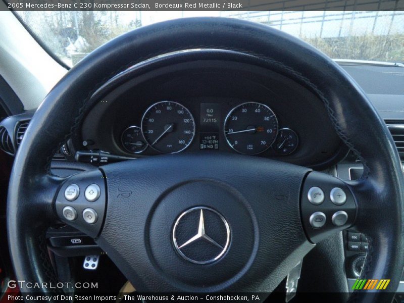  2005 C 230 Kompressor Sedan Steering Wheel