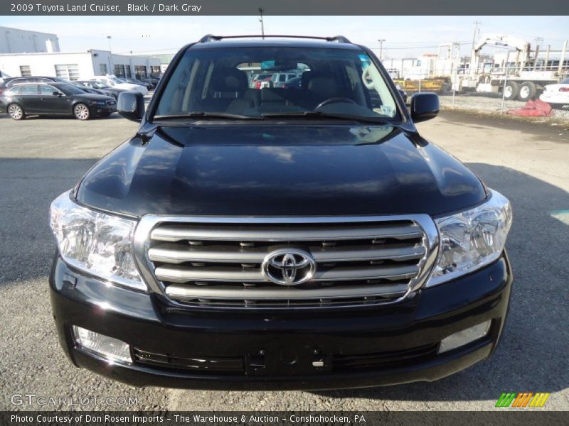 Black / Dark Gray 2009 Toyota Land Cruiser