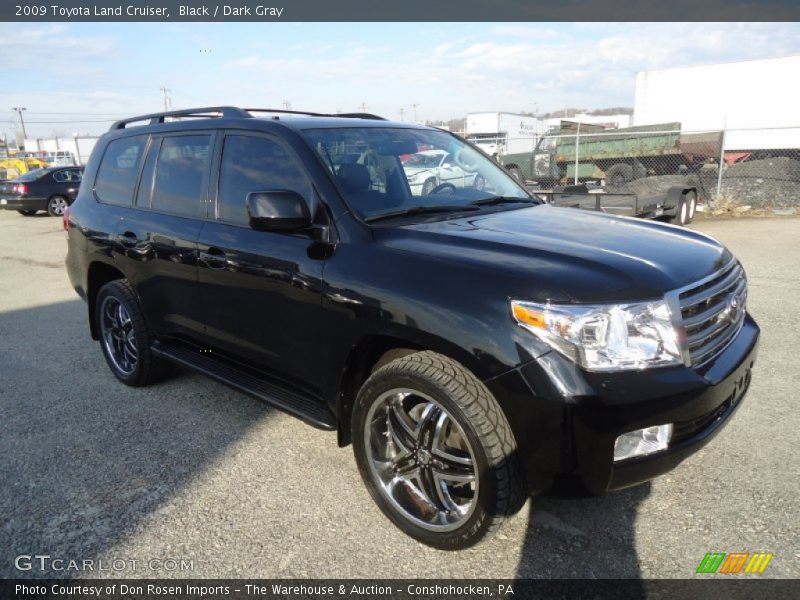 Black / Dark Gray 2009 Toyota Land Cruiser