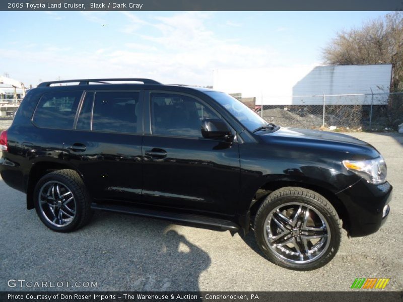Black / Dark Gray 2009 Toyota Land Cruiser