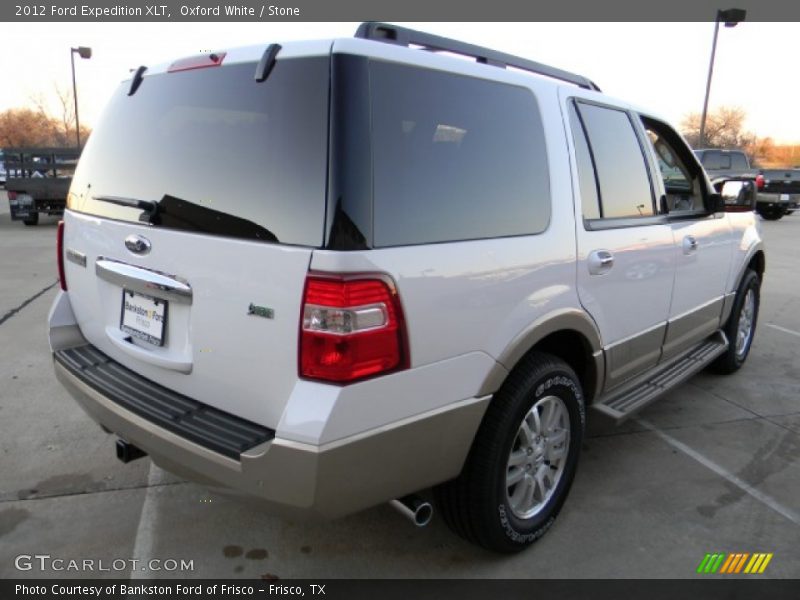 Oxford White / Stone 2012 Ford Expedition XLT