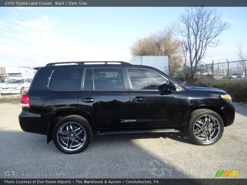 Black / Dark Gray 2009 Toyota Land Cruiser