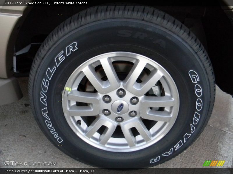 Oxford White / Stone 2012 Ford Expedition XLT