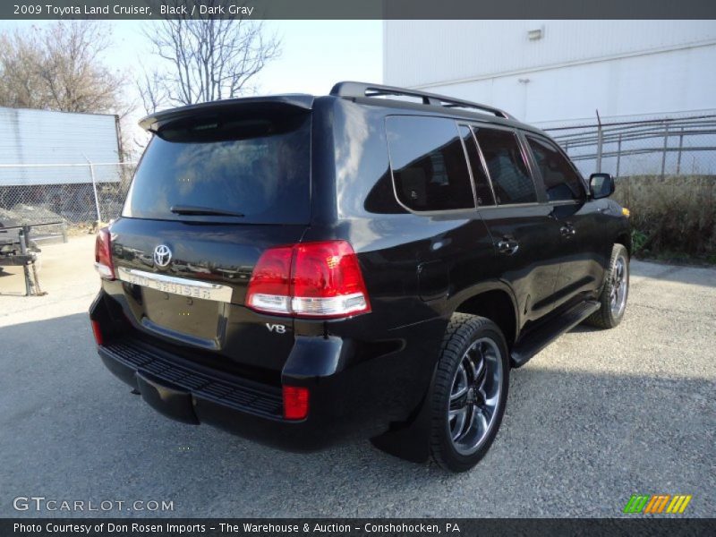 Black / Dark Gray 2009 Toyota Land Cruiser