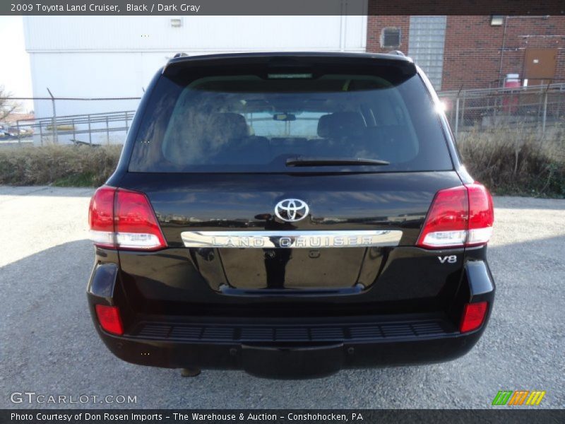 Black / Dark Gray 2009 Toyota Land Cruiser