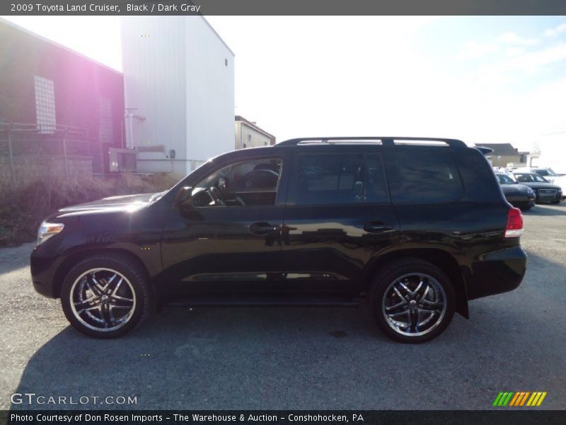 Black / Dark Gray 2009 Toyota Land Cruiser