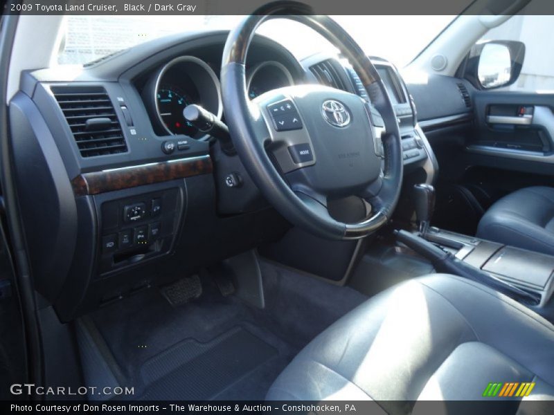Black / Dark Gray 2009 Toyota Land Cruiser