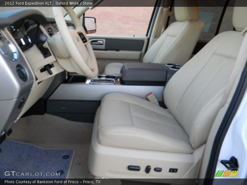 Oxford White / Stone 2012 Ford Expedition XLT