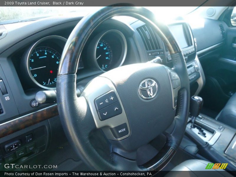 Black / Dark Gray 2009 Toyota Land Cruiser